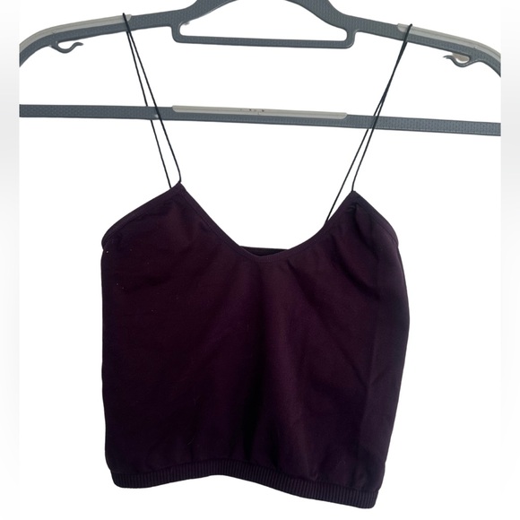 Free People Other - Free People Brami Tank‎ in Deep Maroon Size XS/S